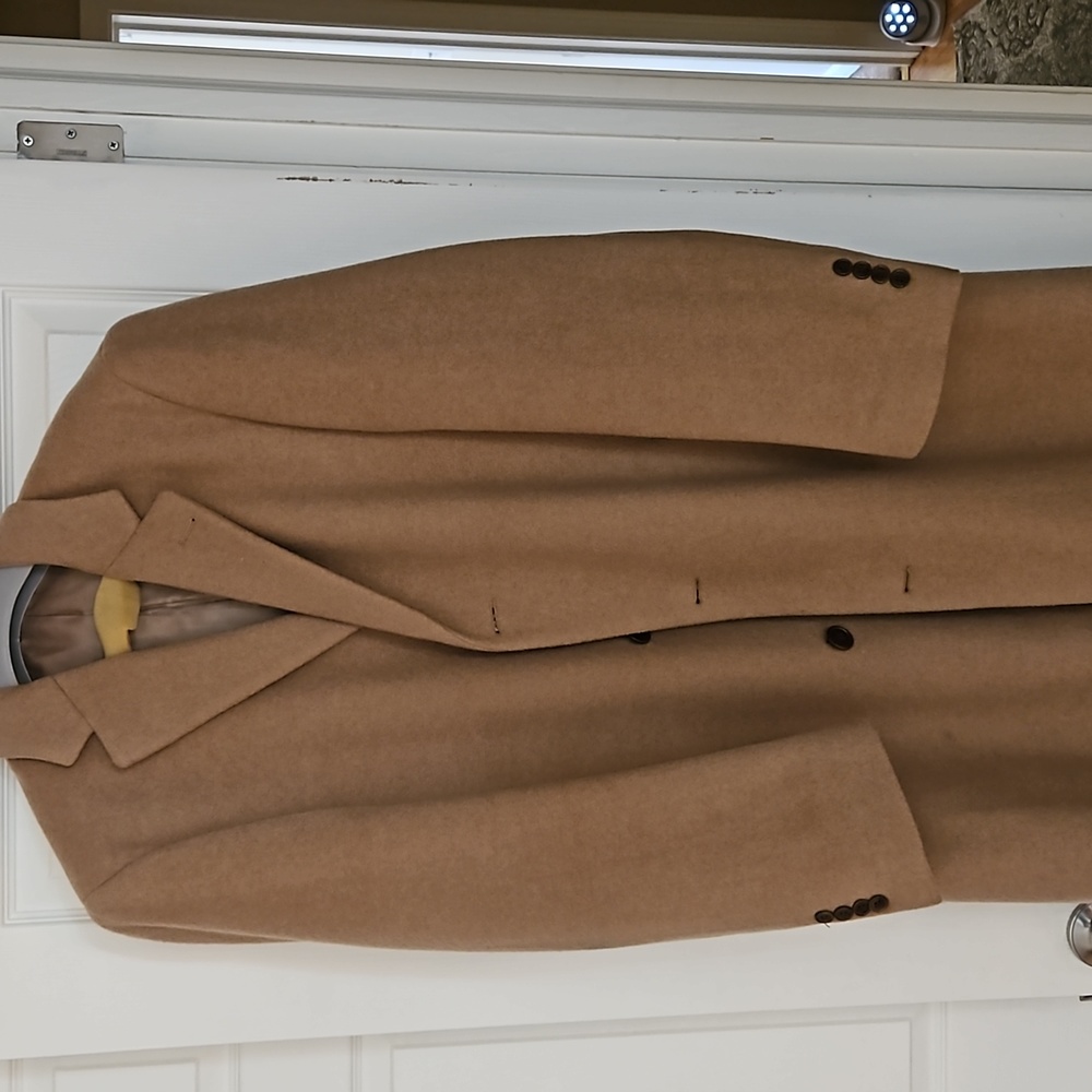 Men's long dress coat